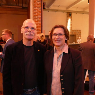 Michael Penther und Stadträtin Birgit Steinmetz