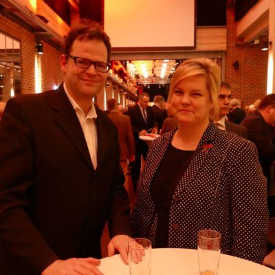 Stadtrat Christian Hausmann und Partnerin