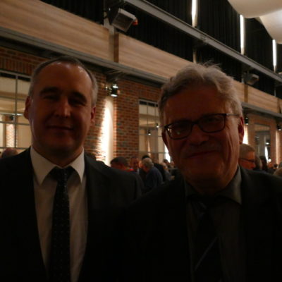 Unser Fraktionsvorsitzender Jens Rösler (links) und Matthias Puhle