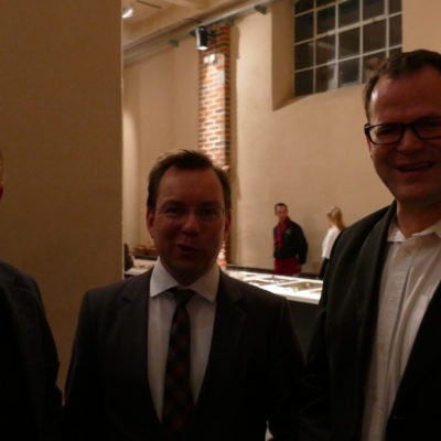 Rainer Paulick, Steffen Schüller, Stadtrat Christian Hausmann