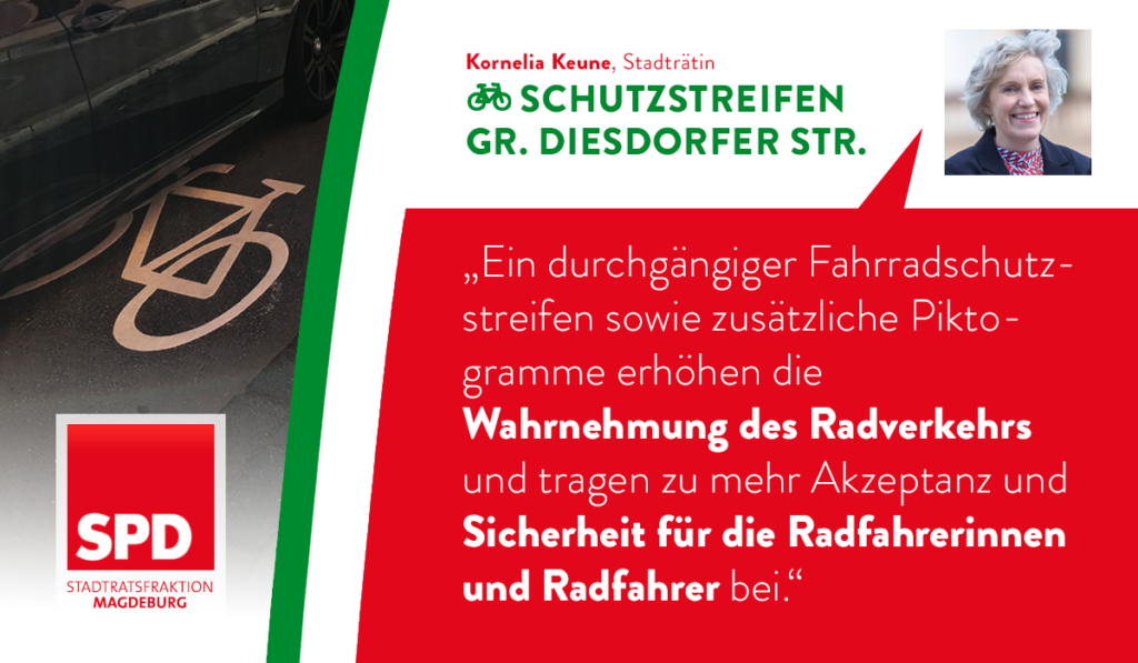 Sicherheit für Stadtfelds Radverkehr