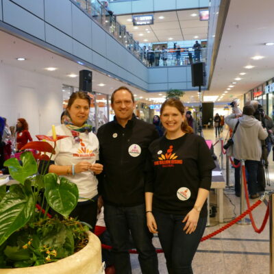v.l.n.r. Maike Lechler, Stadtrat Dr. Falko Grube, Sachkundige Einwohnerin Sarah Schulze