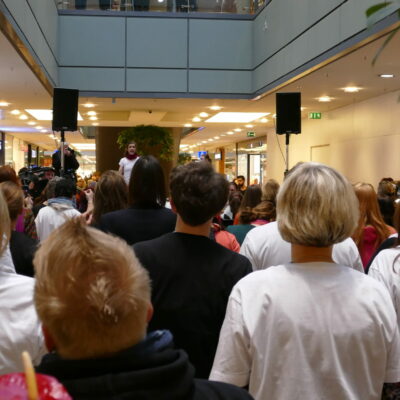 Anweisungen zum Dance-Flashmob