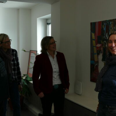 Die neue Ausstellung wird von der Künstlerin Janette Wilke vorgestellt