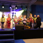 Bühnenprogramm für das Richtfest