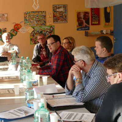 Fraktion vor Ort