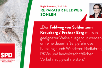 Reparatur Feldweg zum Kreuzberg/ Frohser Berg